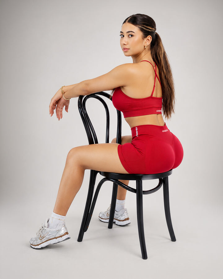 Red Ascend Bras